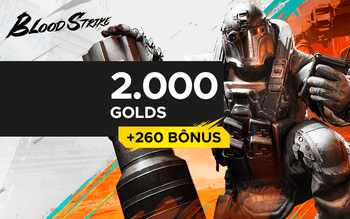 Blood Strike - 2.000 Golds + 260 de Bônus
