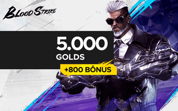 Blood Strike - 5.000 Golds + 800 de Bônus
