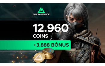 Delta Force - 12.960 Delta Coins + Bônus de 3.888