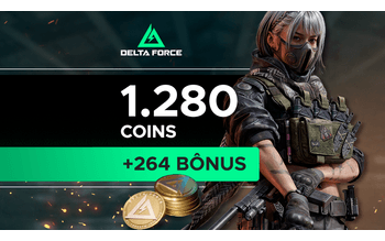 Delta Force - 1.280 Delta Coins + Bônus de 264