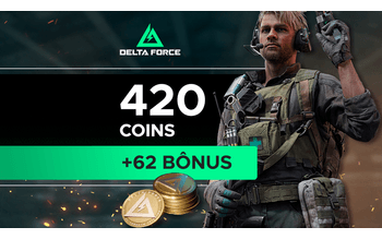 Delta Force - 420 Delta Coins + Bônus de 62