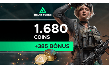 Delta Force - 1.680 Delta Coins + Bônus de 385
